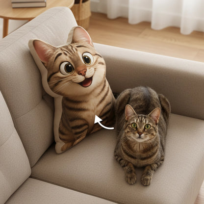 Coussin en forme d’animal (Style Disney Pixar)
