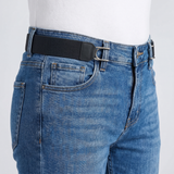 Ceinture Velora — vue rapprochee portee sur un jean