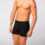 Boxer Velora Ice noir porte de trois quarts